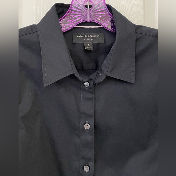Banana Republic Tailored Fit Dress Shirt, Size 8 - Picture 3 of 6
